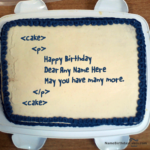 Pastel de cumpleaños para programadores 8